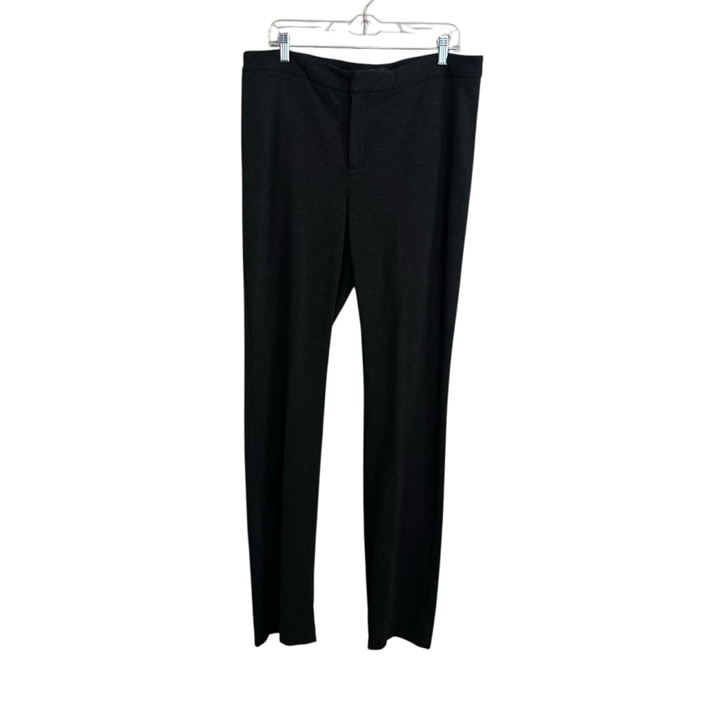 NYDJ Dark Gray Flare Stretchy Dress Pants Size 14